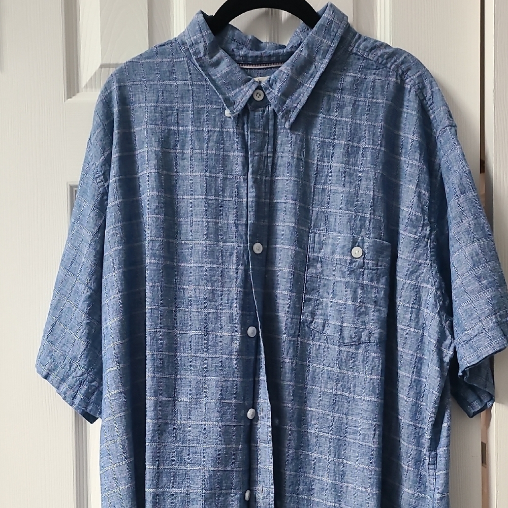 Men's Blue Casual Shirt
